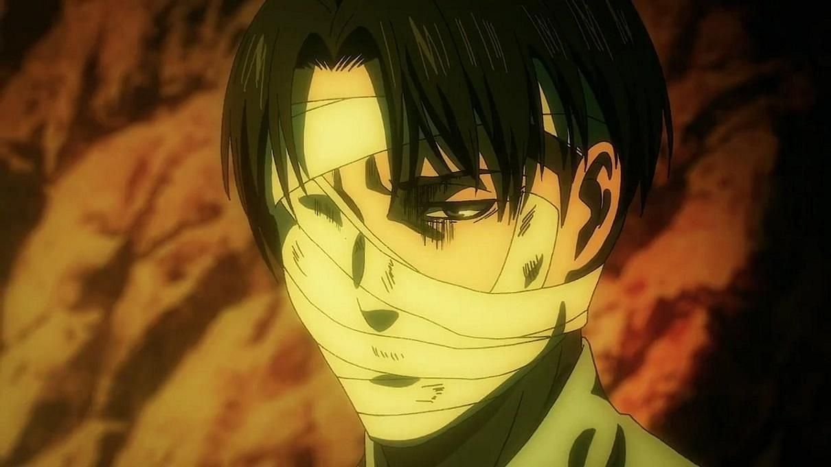 Levi as seen in the anime (Image via MAPPA)