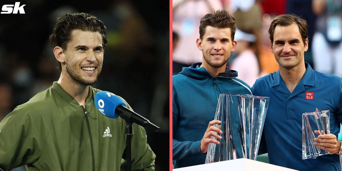 Dominic Thiem looks back on his 5-2 head-to-head record against Roger Federer.