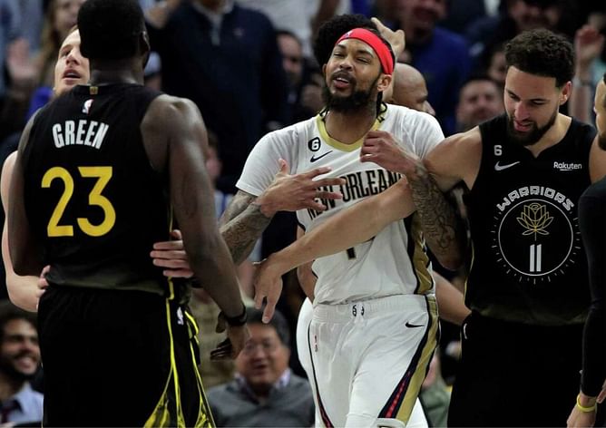 "It takes a real one to talk when you down 20"- Draymond Green inspired a 20 point comeback for Warriors in a massive win against the Pelicans
