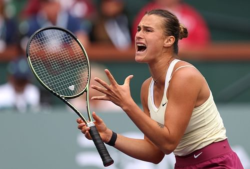 Aryna Sabalenka loses the Indian Wells final.