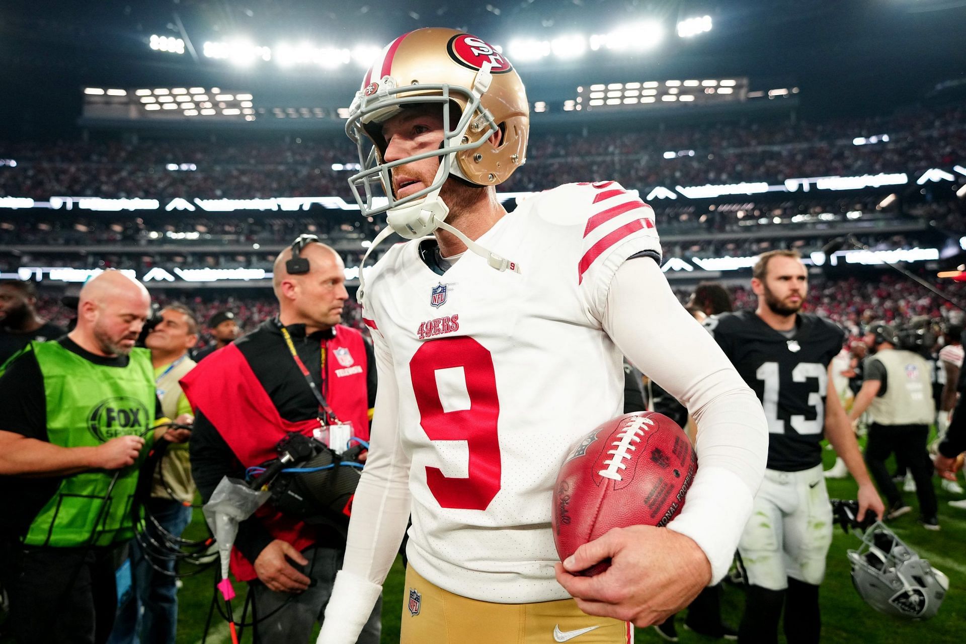 Robbie Gould in action for the San Francisco 49ers