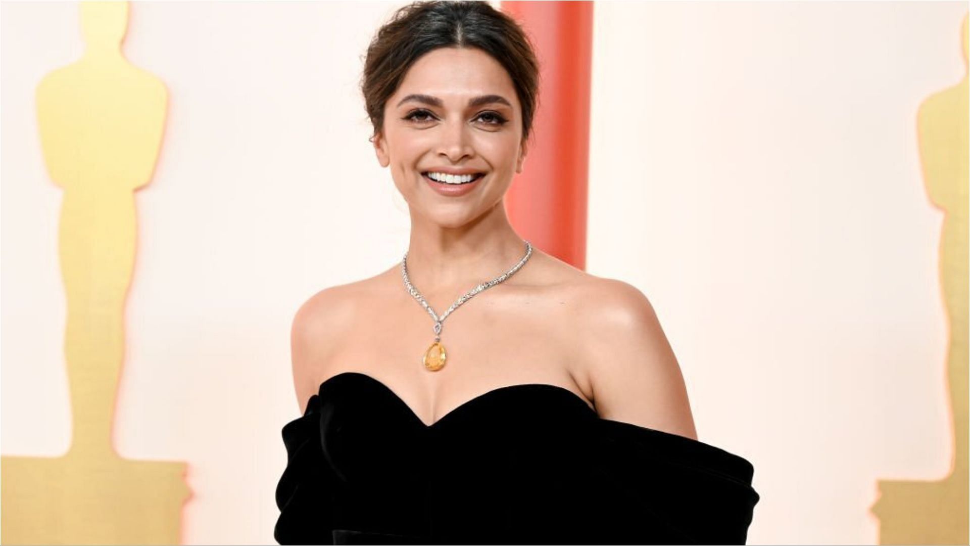 Deepika Padukone introduced the performance on Naatu Naatu at the Oscars 2023 (Image via Gilbert Flores/Getty Images)