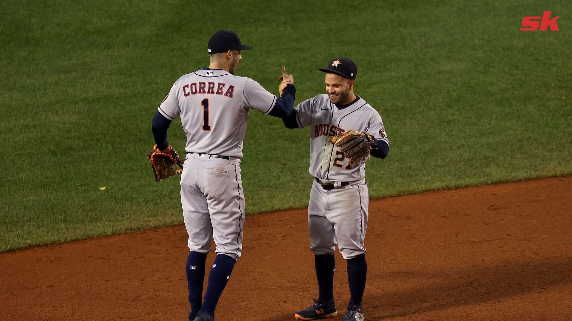 Could this be the real reason Jose Altuve didn't want his jersey ripped off  after the ALCS home run?
