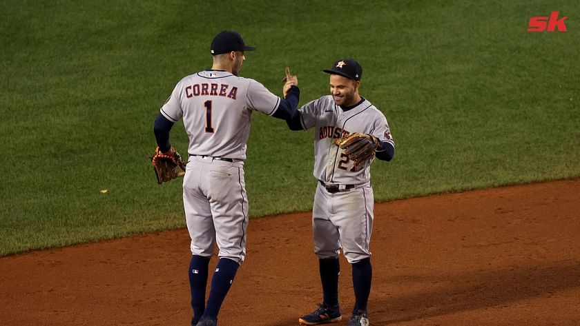 Altuve refusing to let his jersey be ripped after his ALCS walk