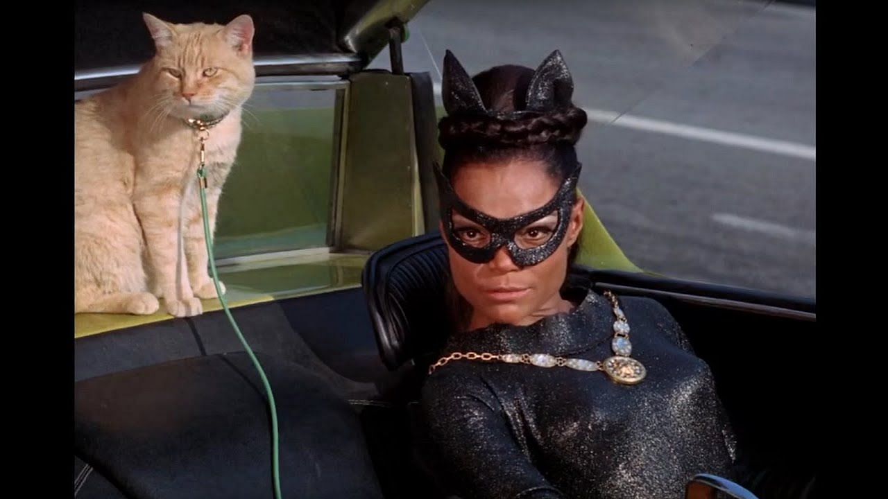 Eartha Kitt as Selina Kyle in the third season of the Batman television series (Image via Warner Bros)