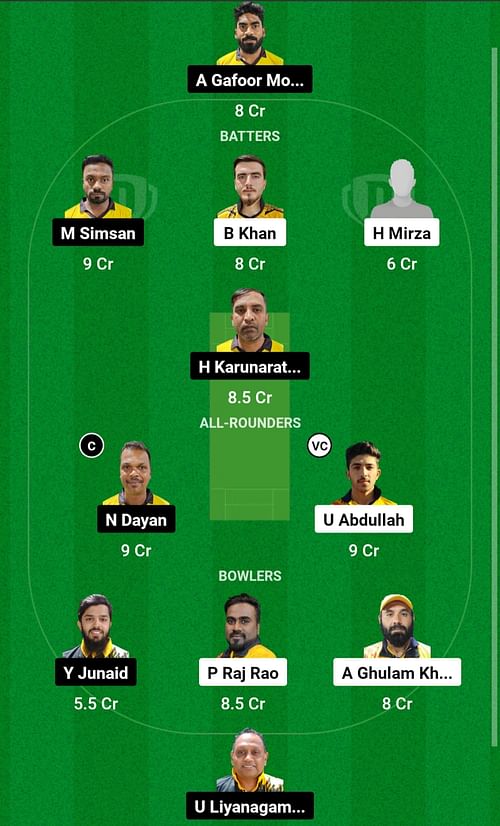 ETF vs YSS Dream11 Prediction Team Today, Match 26, Head-to-Head League