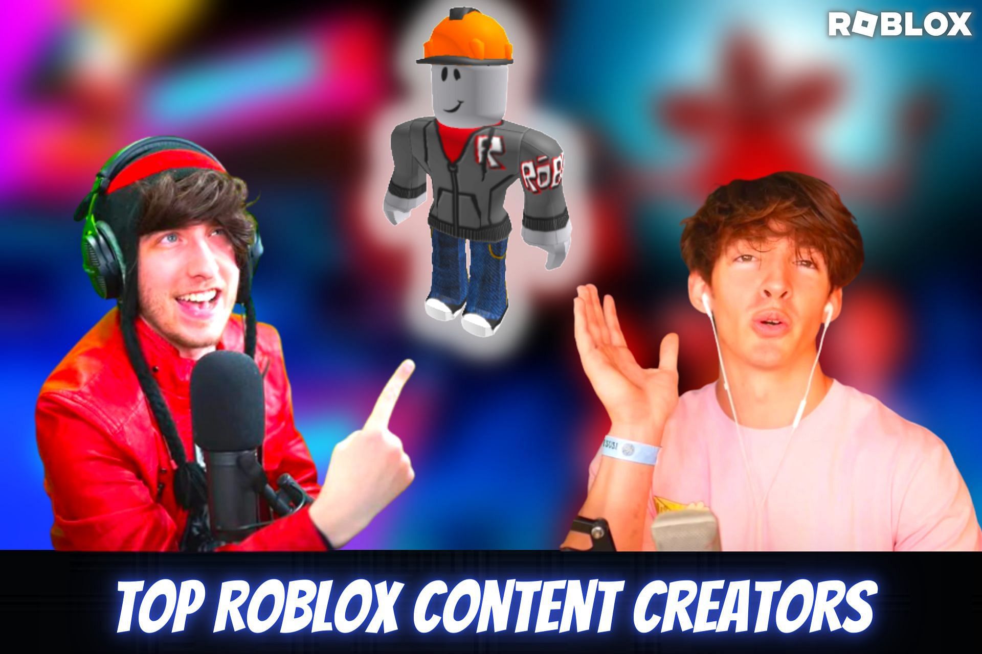 Roblox has some of the top content creators on social media platforms (Image via Roblox)