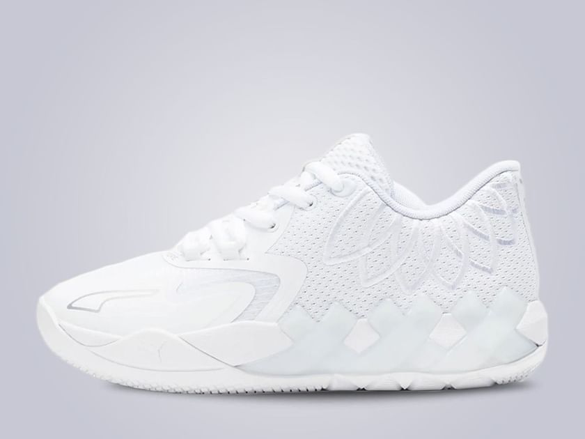 LaMelo Ball LaMelo Ball x PUMA MB.01 Lo “Triple White” Shoes Restock date, price, and more