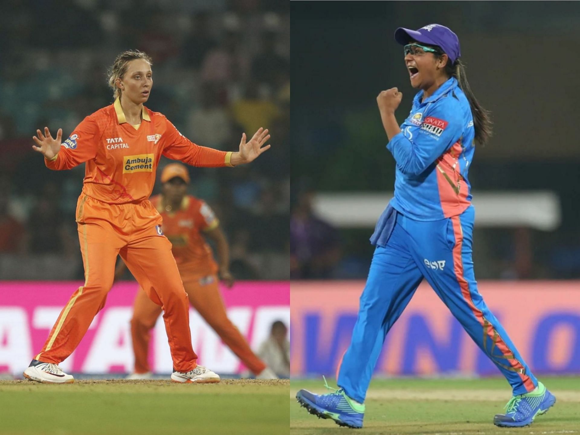 Gujarat Giants will take on the Mumbai Indians franchise in Match 12 of WPL [Pic Credit: Getty Images,]