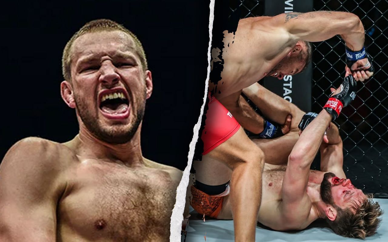 Reinier de Ridder and Anatoly Malykhin [Credit: ONE Championship]