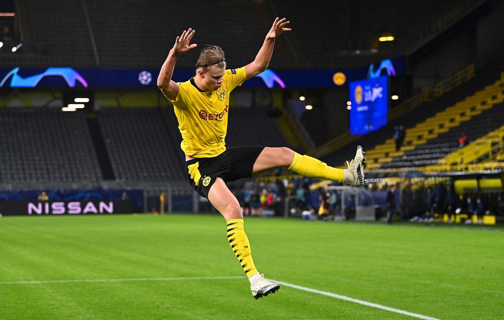 Erling Haaland was brilliant in both the Bundesliga and UEFA Champions League for Borussia Dortmund