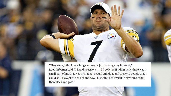 Steelers: Ben Roethlisberger says 49ers reached out to him in 2022