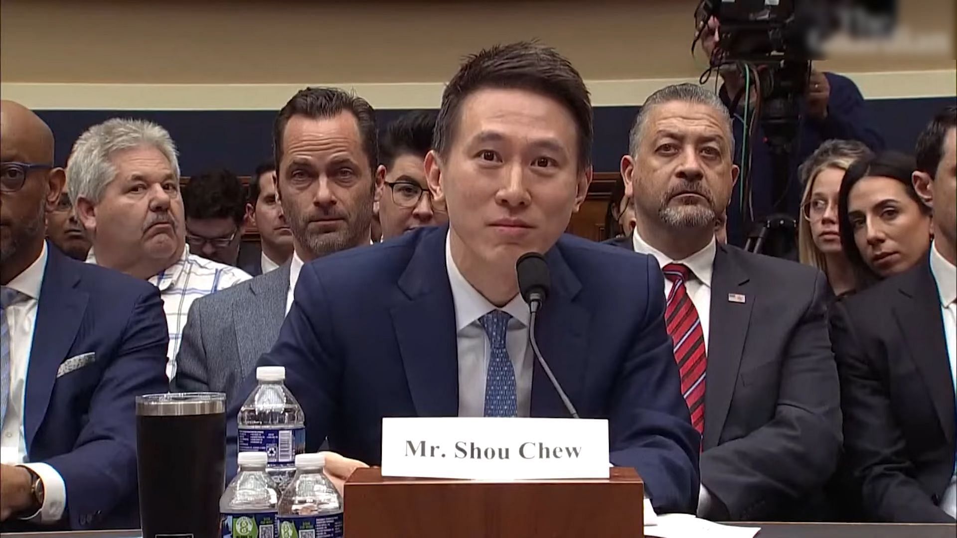 TikTok CEO Shou Zi Chew faced a congressional hearing about his company