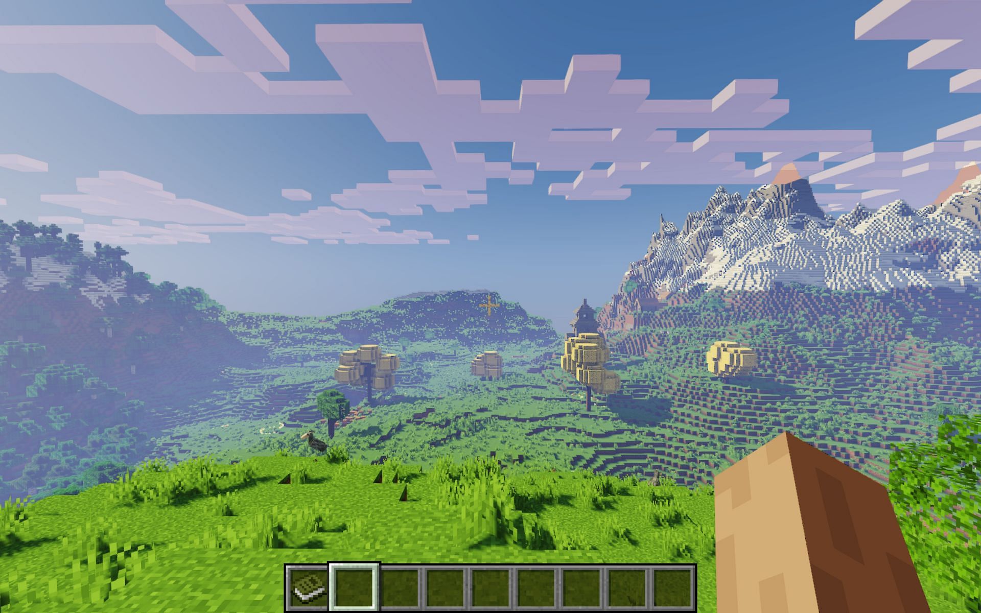 Shader support is one of the biggest features added by Optfine (Image via Minecraft)