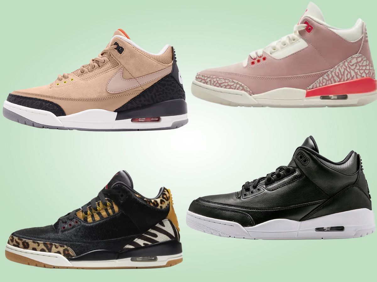 5 best Air Jordan 3 colorways that are wildly popular (Image via Sportskeeda)