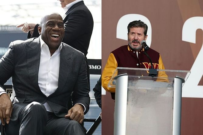 NFL Rumors: Magic Johnson joins bid to buy Dan Snyder's Commanders