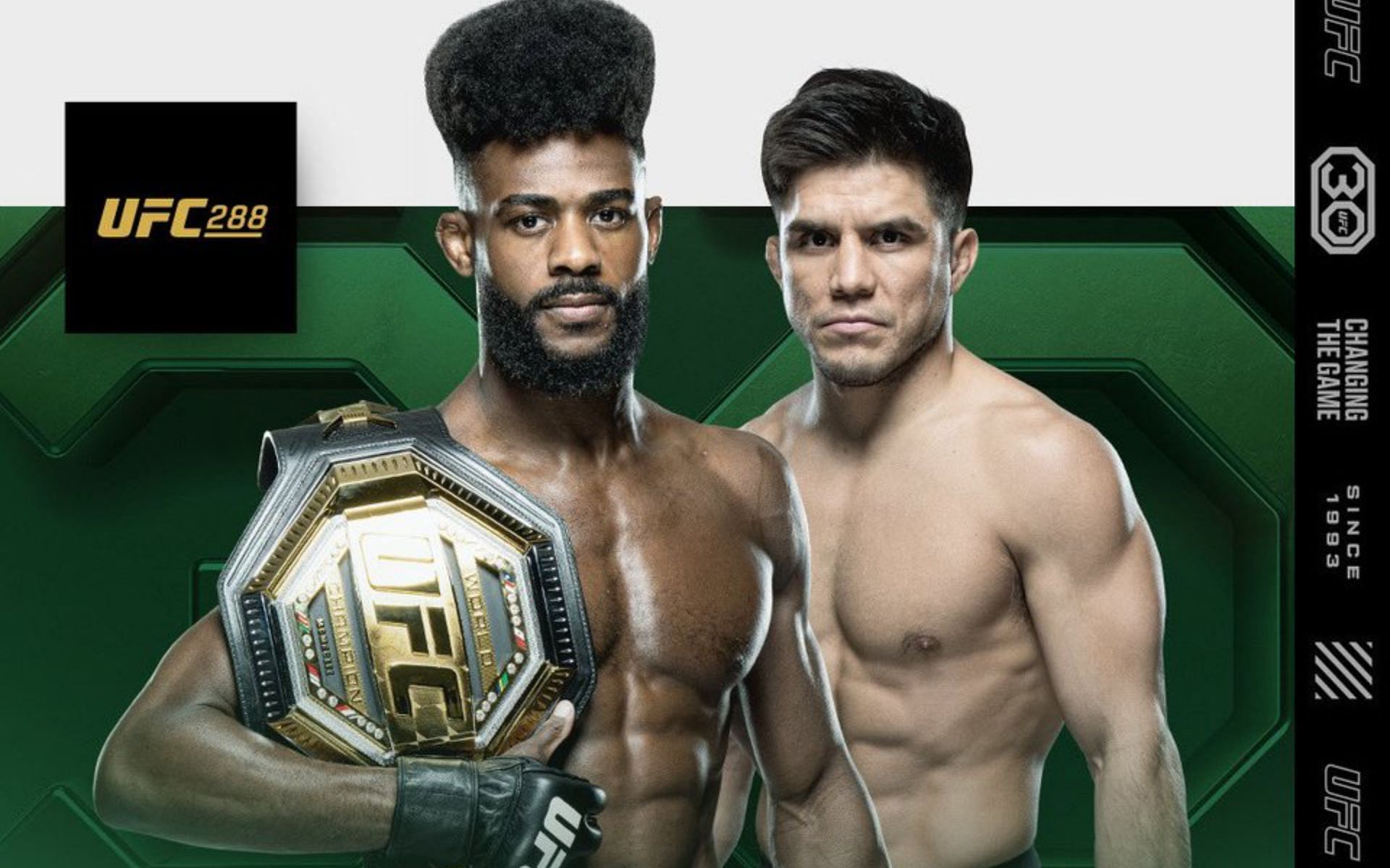 Aljamain Sterling vs. Henry Cejudo. [via UFC]