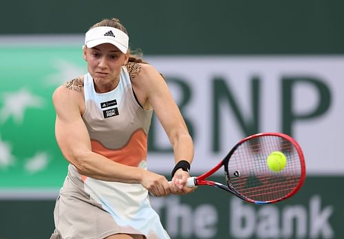 Elena Rybakina at the BNP Paribas Open