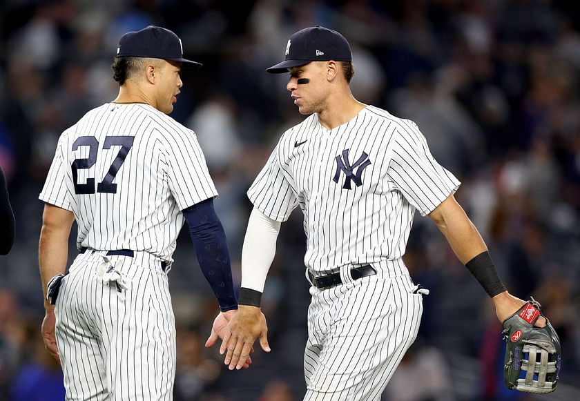 Yankees may use Stanton in right field, Judge in left field during