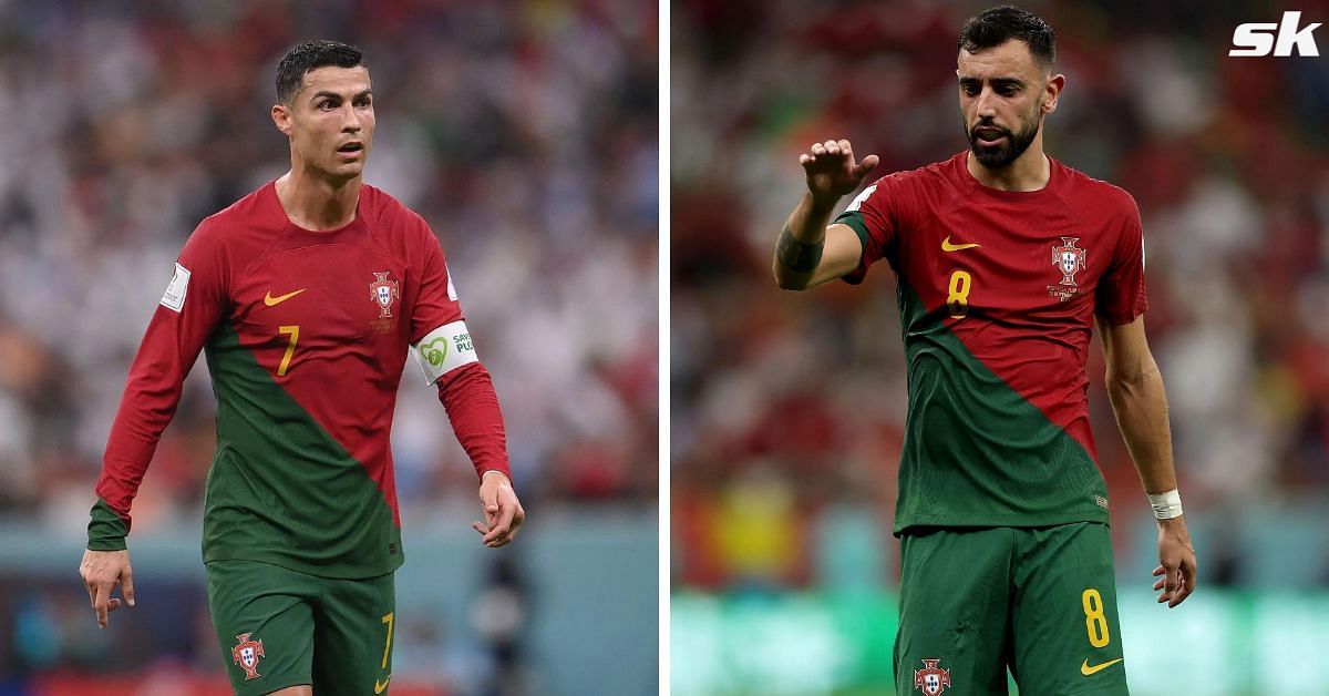 There have been talk of a rift between Cristiano Ronaldo and Bruno Fernandes