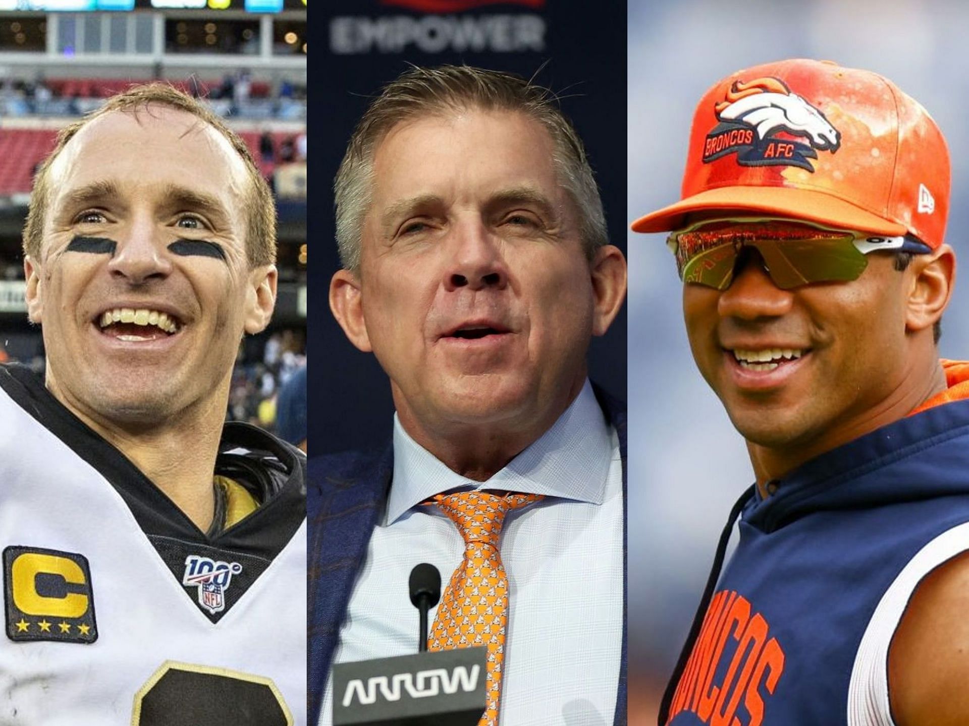 Sean Payton reveals Russell Wilson used Drew Brees to win over Broncos HC 