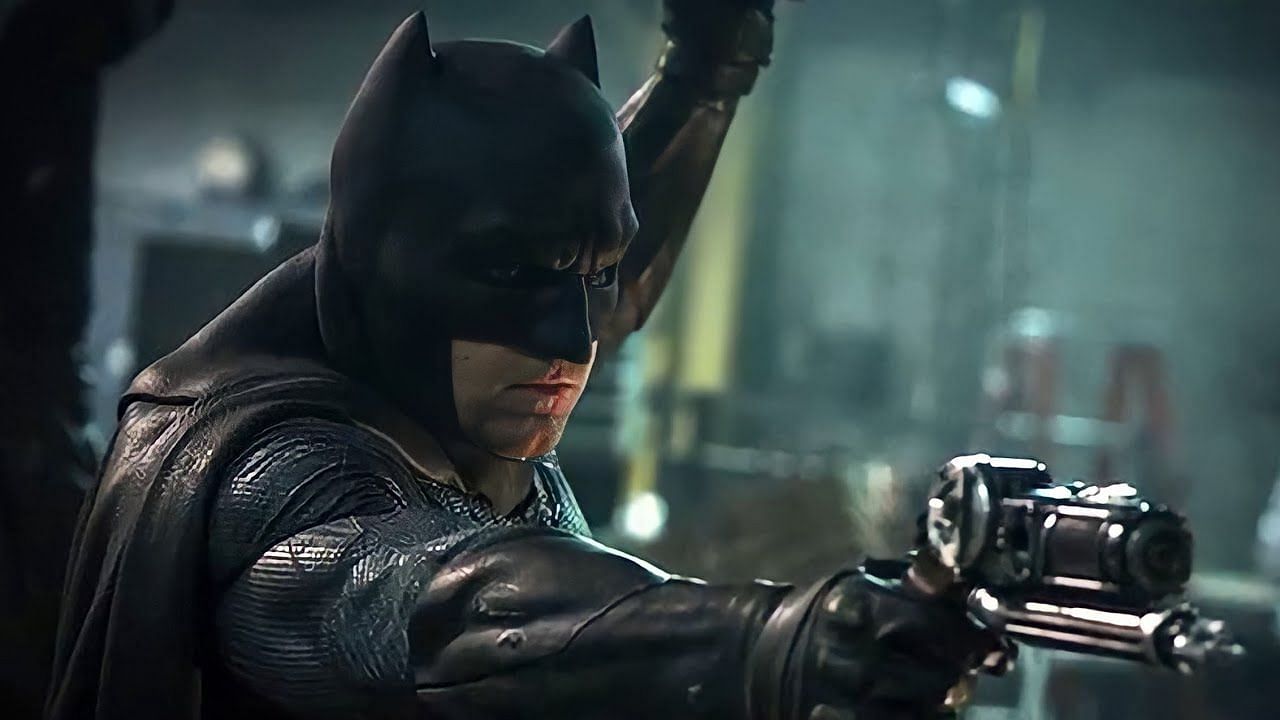 Ben Affleck: A grizzled and battle-worn version of the Dark Knight (Image via Warner Bros)