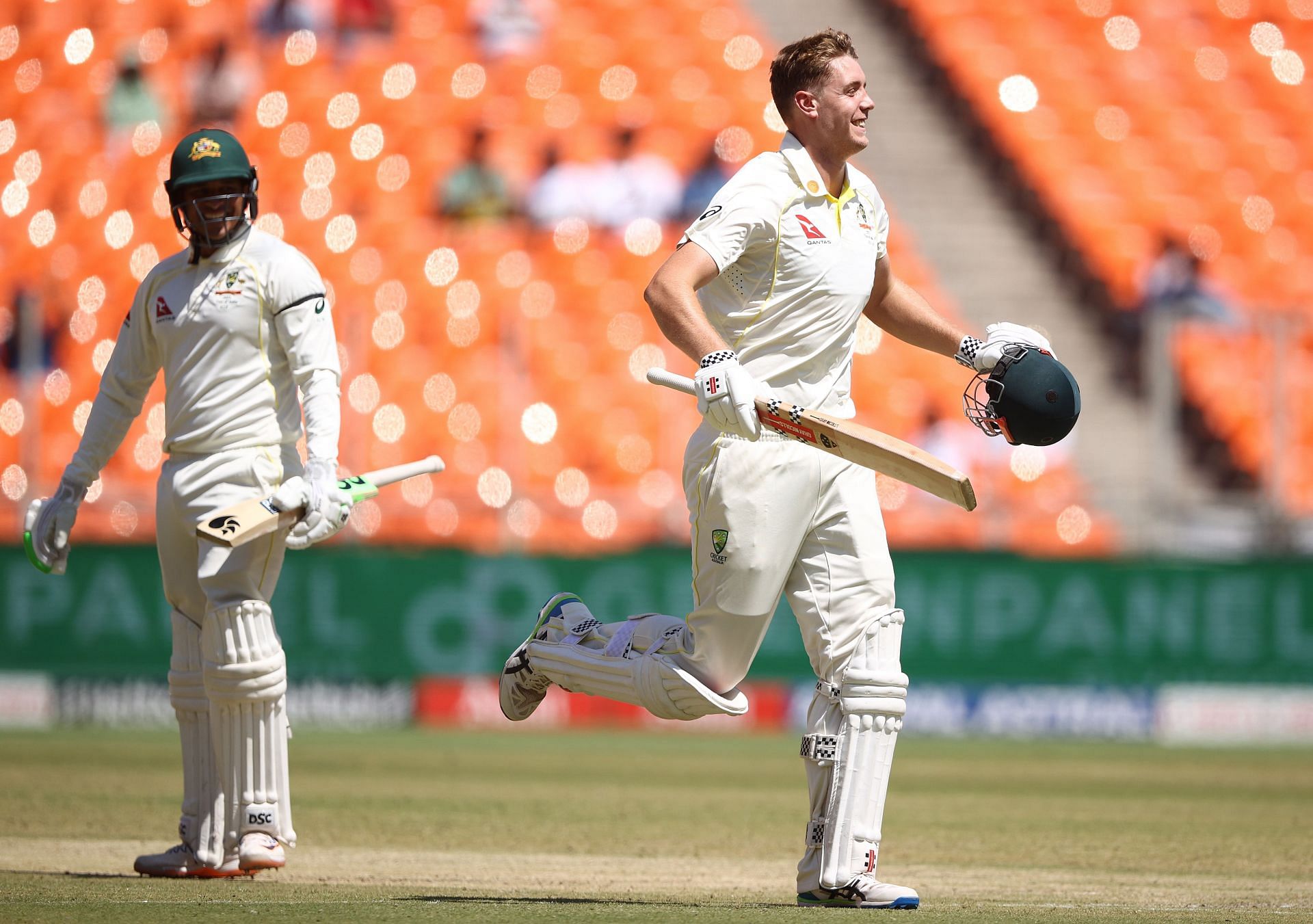 Cameron Green gets Maiden Test Century in India : r/Cricket