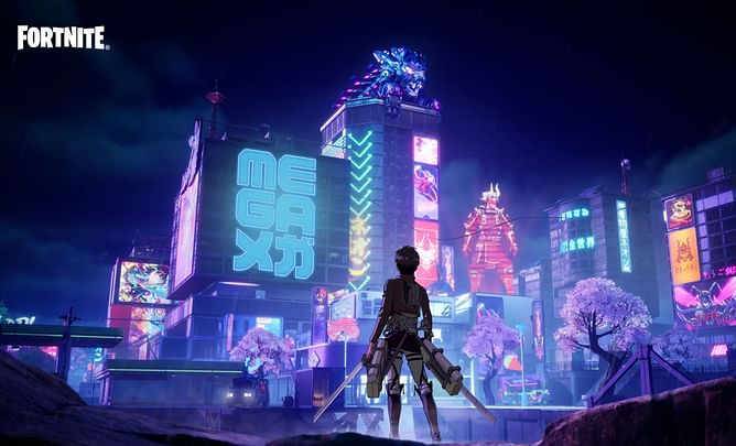 Fortnite shares first look at Eren Yeager skin from Attack on Titan