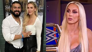 Charlotte Flair reacts to AEW star and real-life partner Andrade El Idolo's social media post