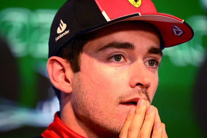 Ferrari ace Charles Leclerc addresses replacing Lewis Hamilton rumors and driving a ‘wheelbarrow’