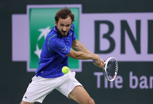 Daniil Medvedev at the BNP Paribas Open