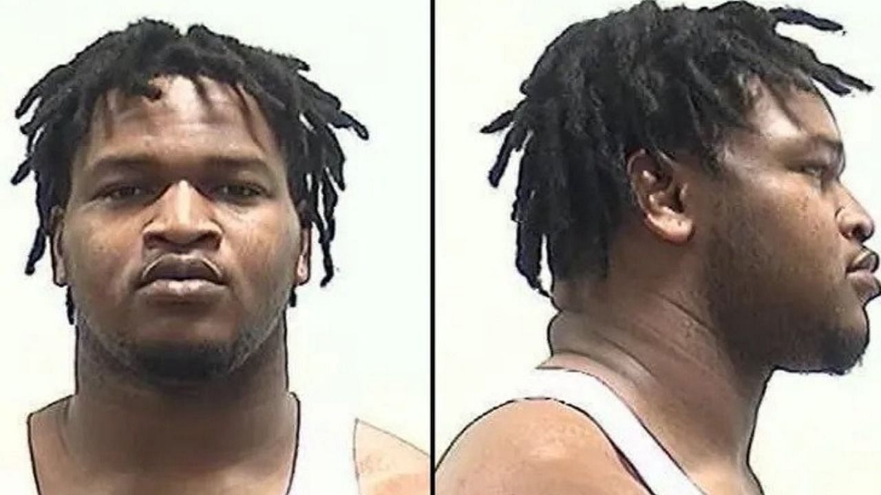 Jalen Carter mug shot; credit: TMZ