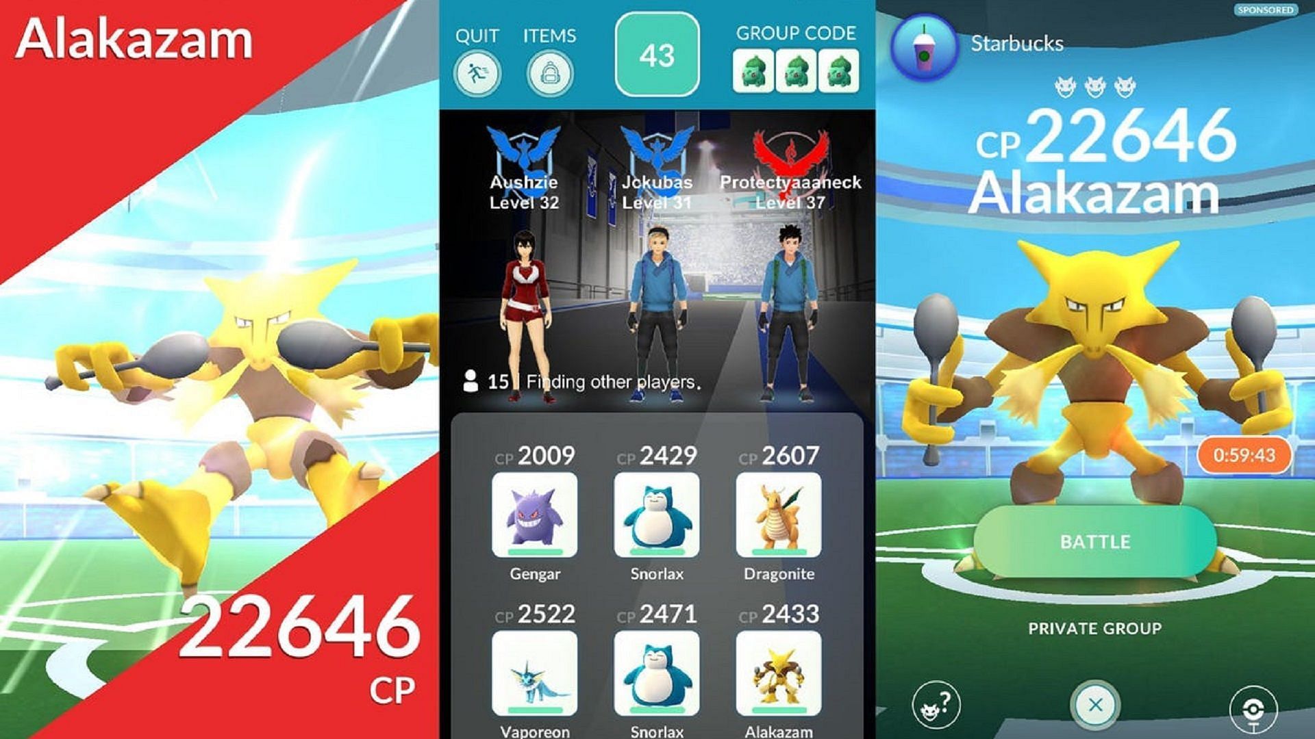 A recent update to Pokemon GO may allow trainers to invite more than five friends into a raid (Image via Niantic)