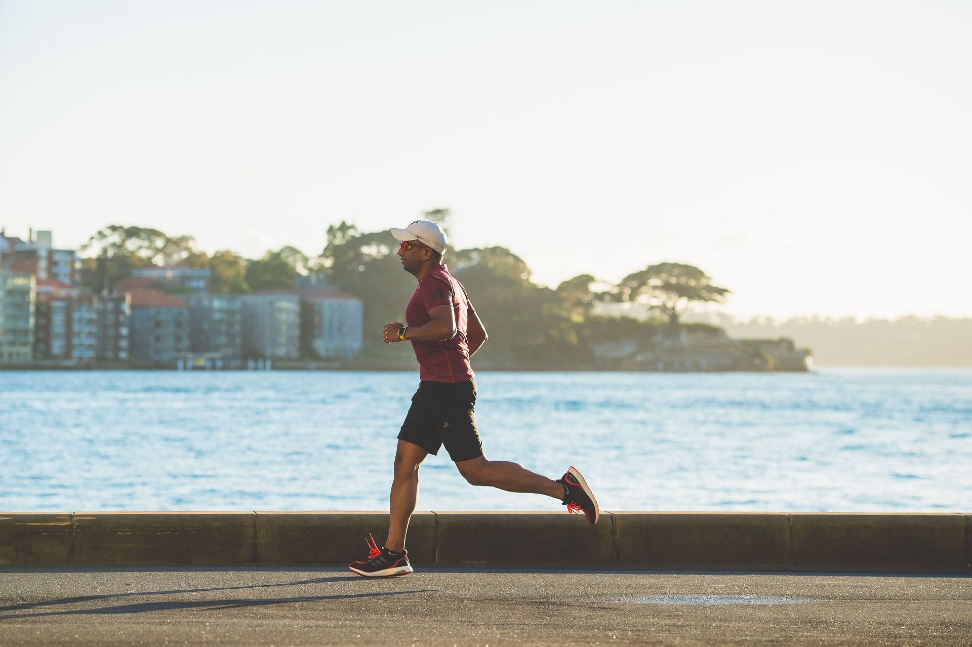 Cardio can increase sweating. (Image via Unsplash/Chander R)