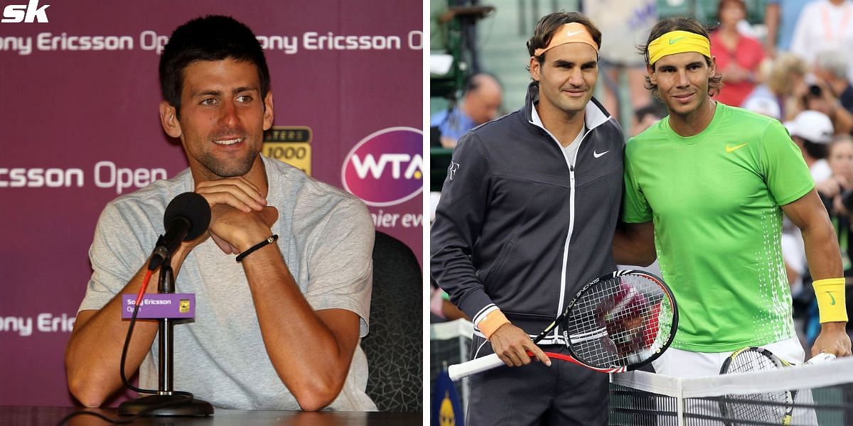 Novak Djokovic declared himself as Nadal and Federer