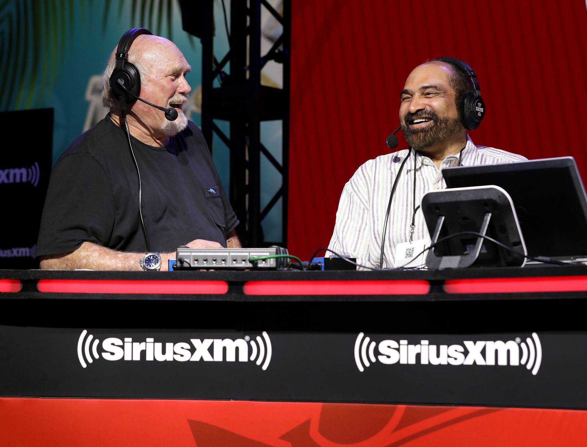 Franco Harris at the SiriusXM At Super Bowl LIV - Day 2