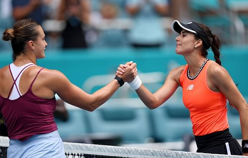 Cirstea stunned Aryna Sabalenka in the quarterfinals.