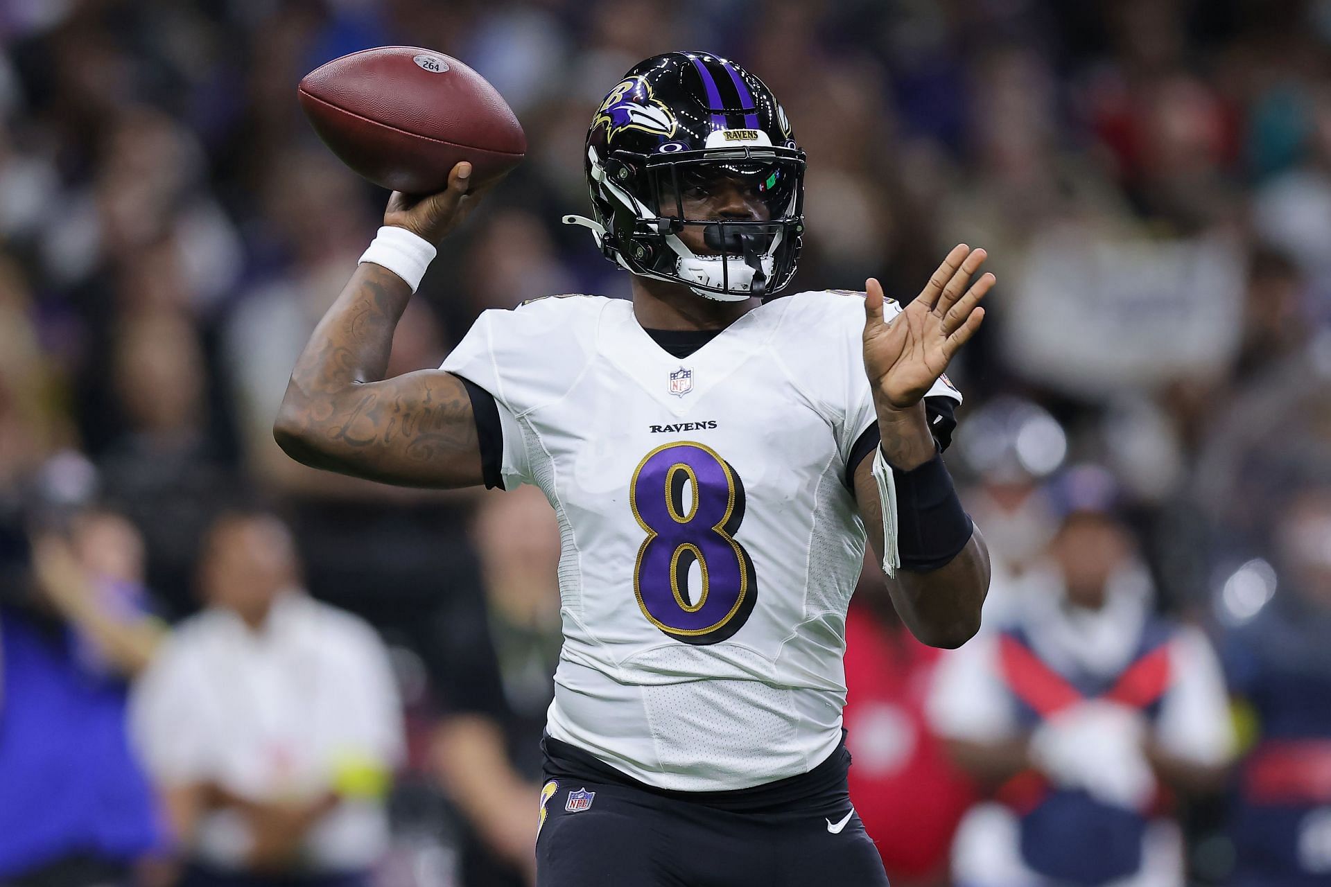 Lamar Jackson: Baltimore Ravens v New Orleans Saints