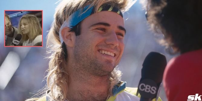 "He's like a Zen master, an extraordinary human being" - When a mesmerized Barbra Streisand heaped praise on Andre Agassi during the 1992 US Open
