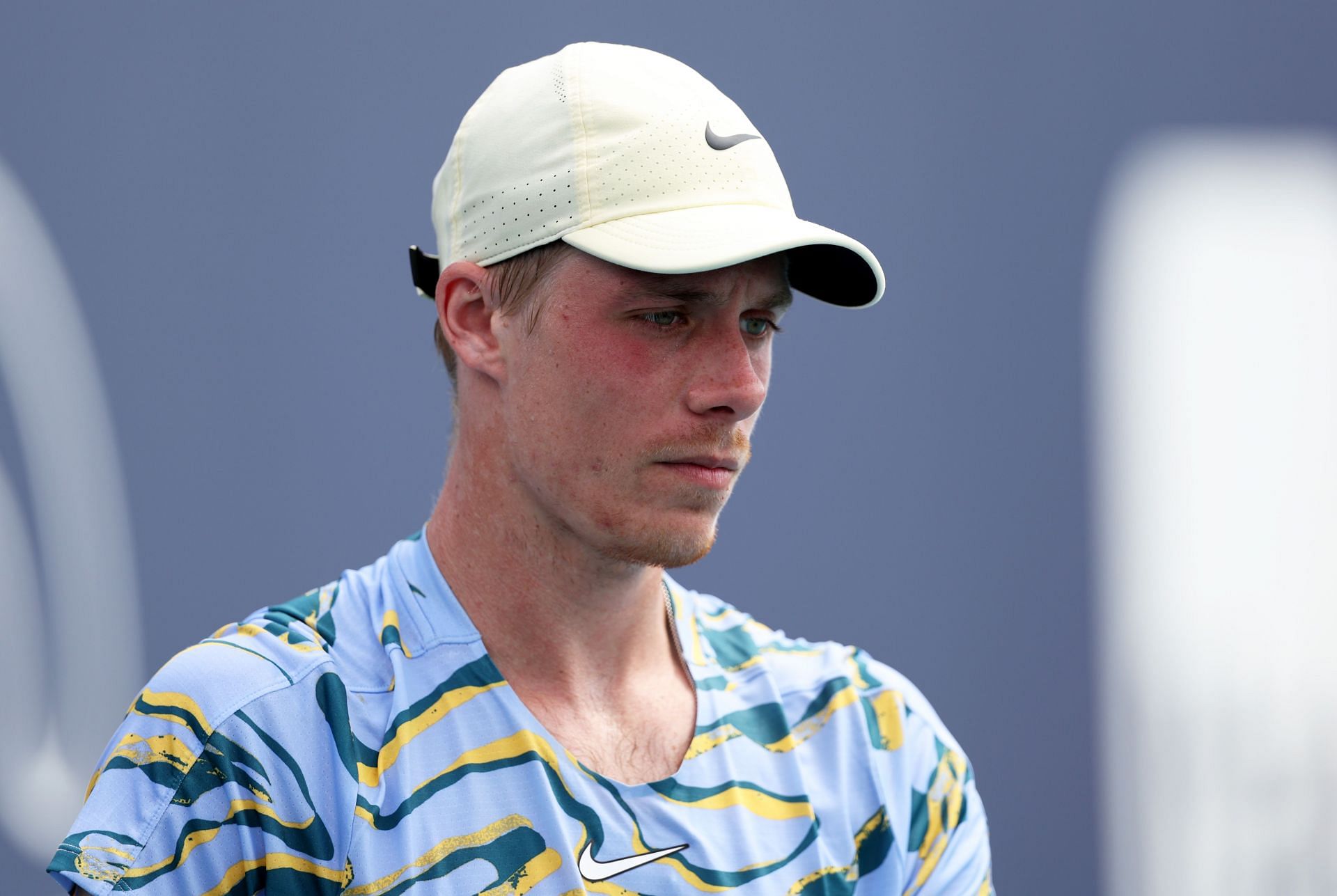 Denis Shapovalov at the 2023 Miami Open.