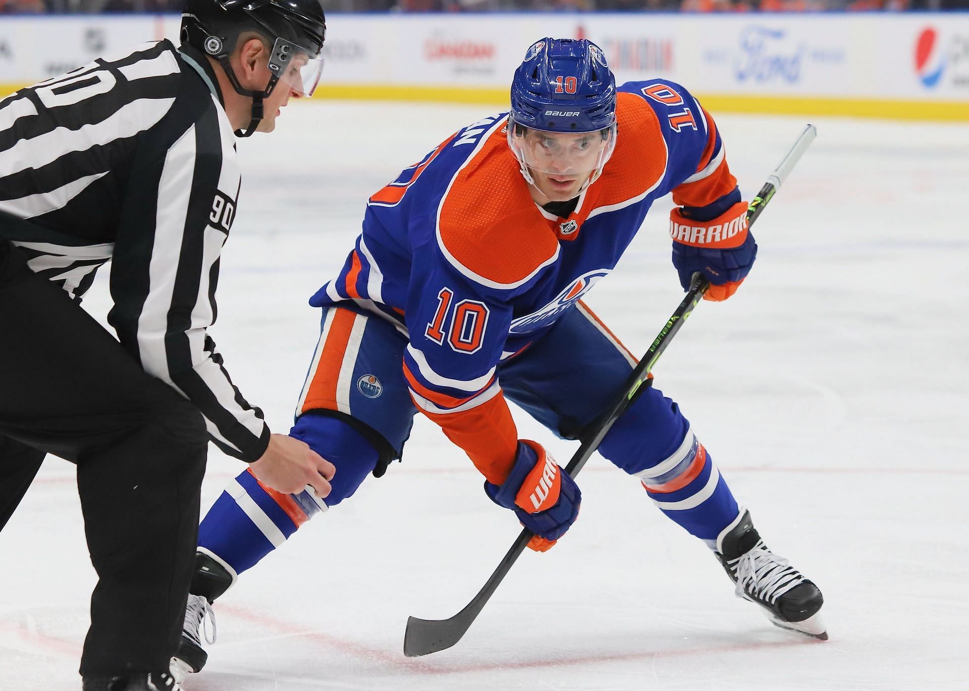 San Jose Sharks v Edmonton Oilers