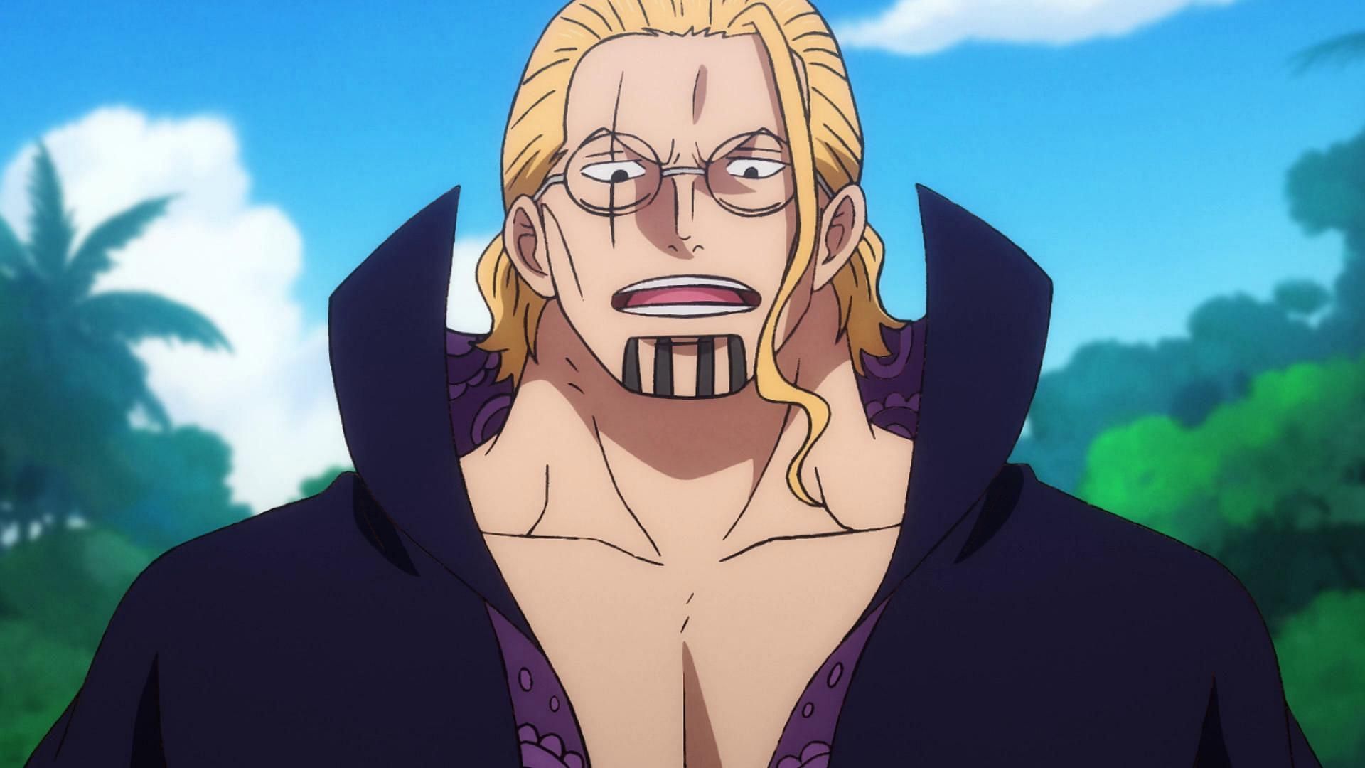 Rayleigh in his prime days (Image via Toei Animation, One Piece)