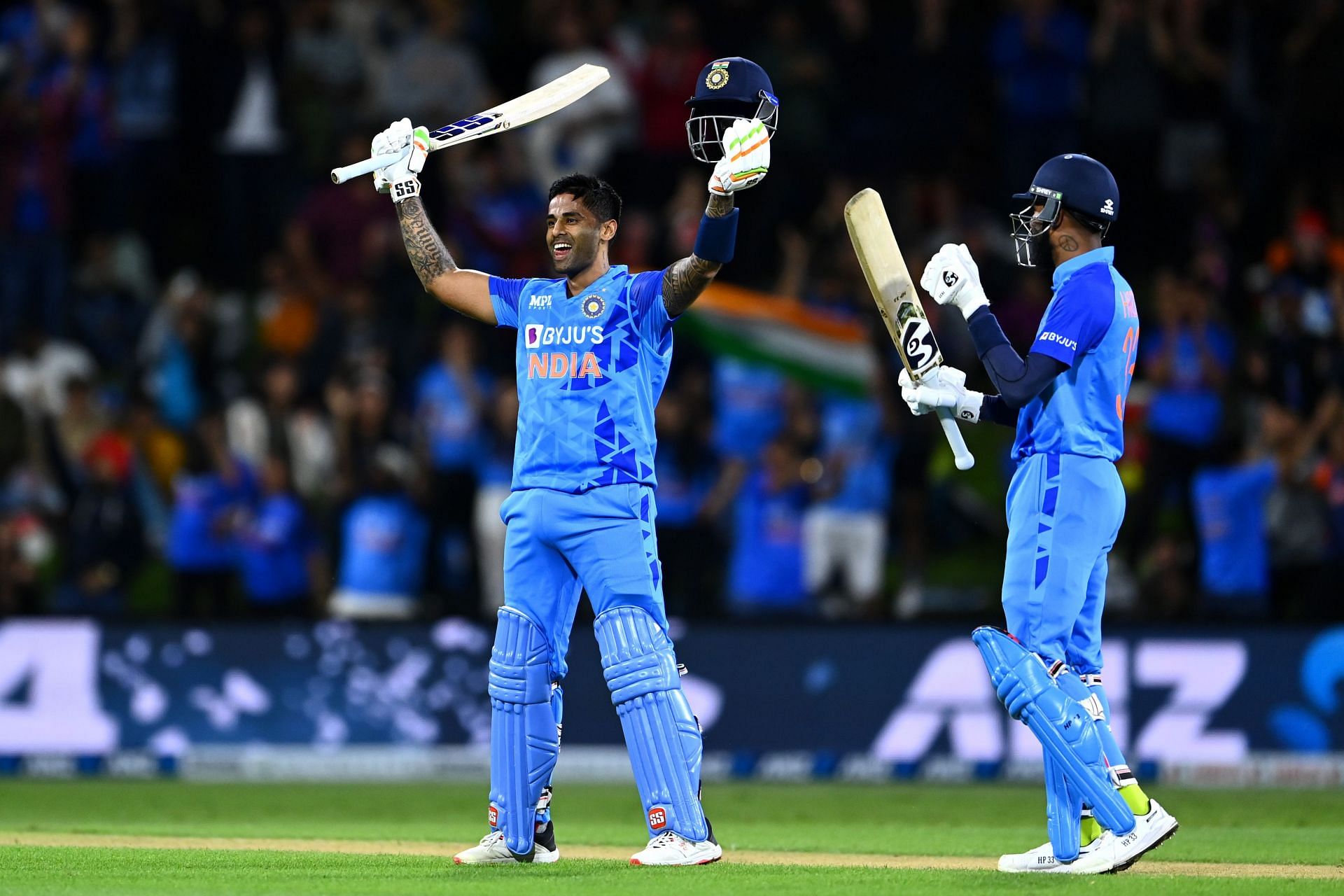 Suryakumar Yadav defines the word 'box office' in T20 cricket.New Zealand v India - 2nd T20