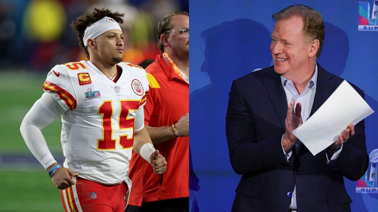 Patrick Mahomes disagrees with Roger Goodell