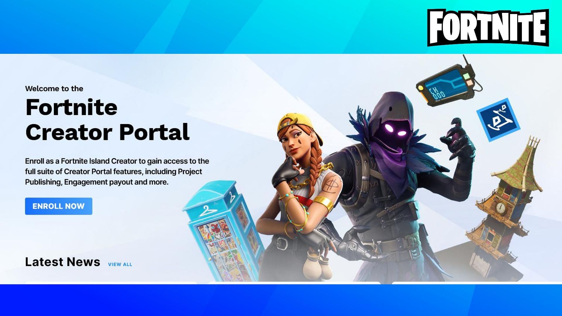 Fortnite removes Support a Creator code from the Item shop