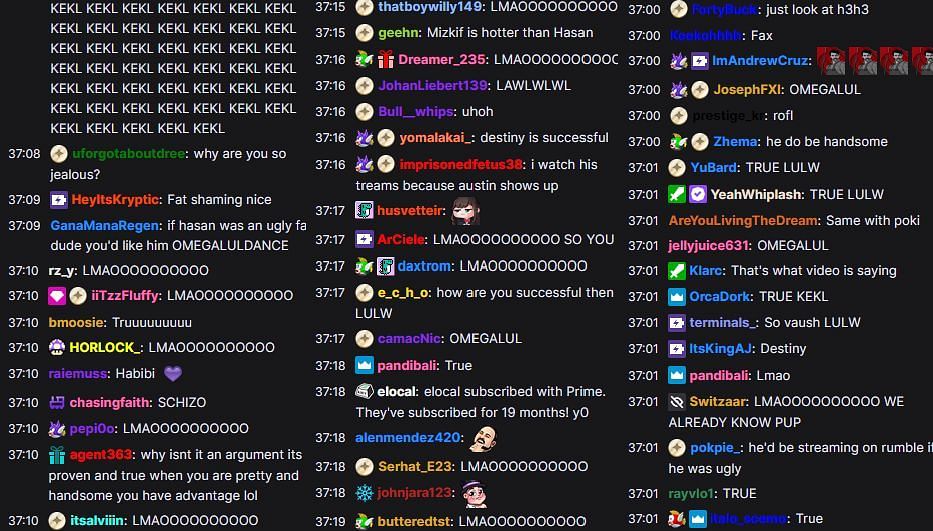 Fans react to Matthew&#039;s sudden outburst (Image via Twitch)