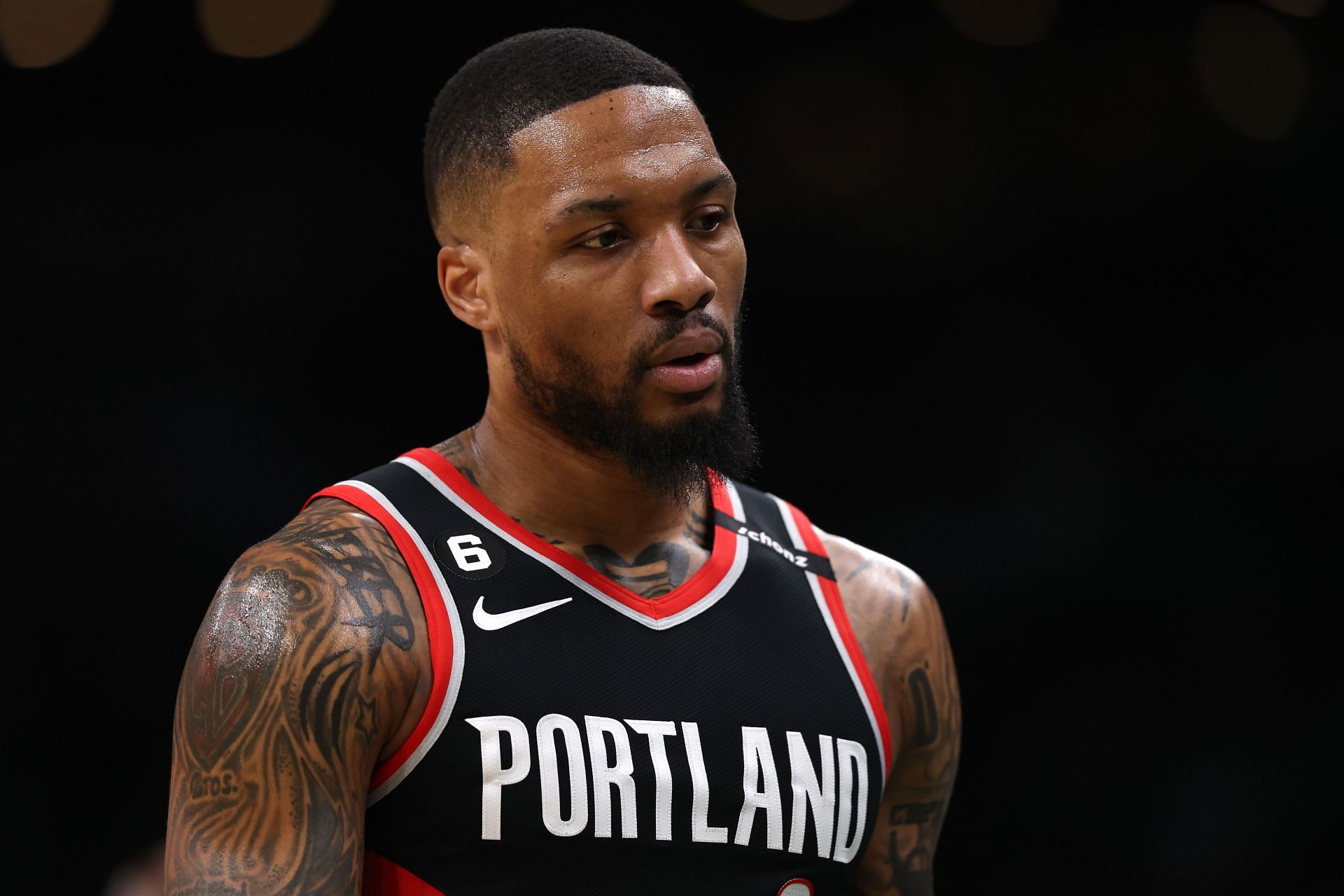 Damian Lillard (Portland Trail Blazers v Boston Celtics)