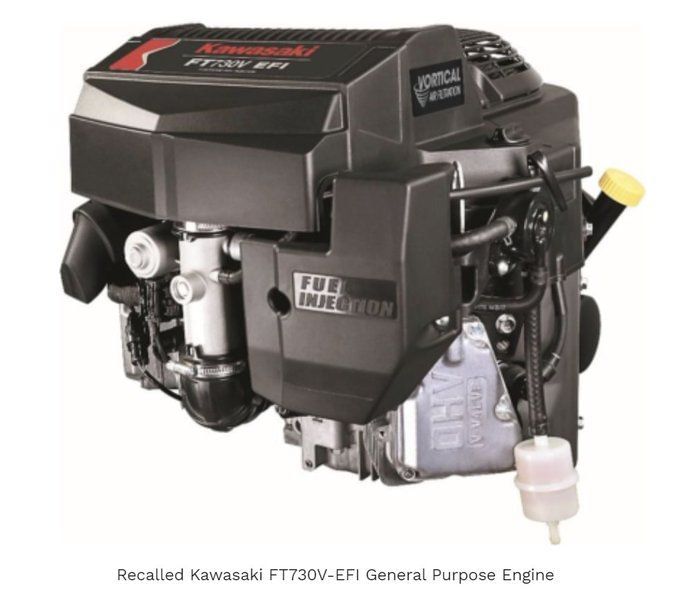 Kawasaki Lawn Mower Engines recall Reason, affected number range, and all you need to know
