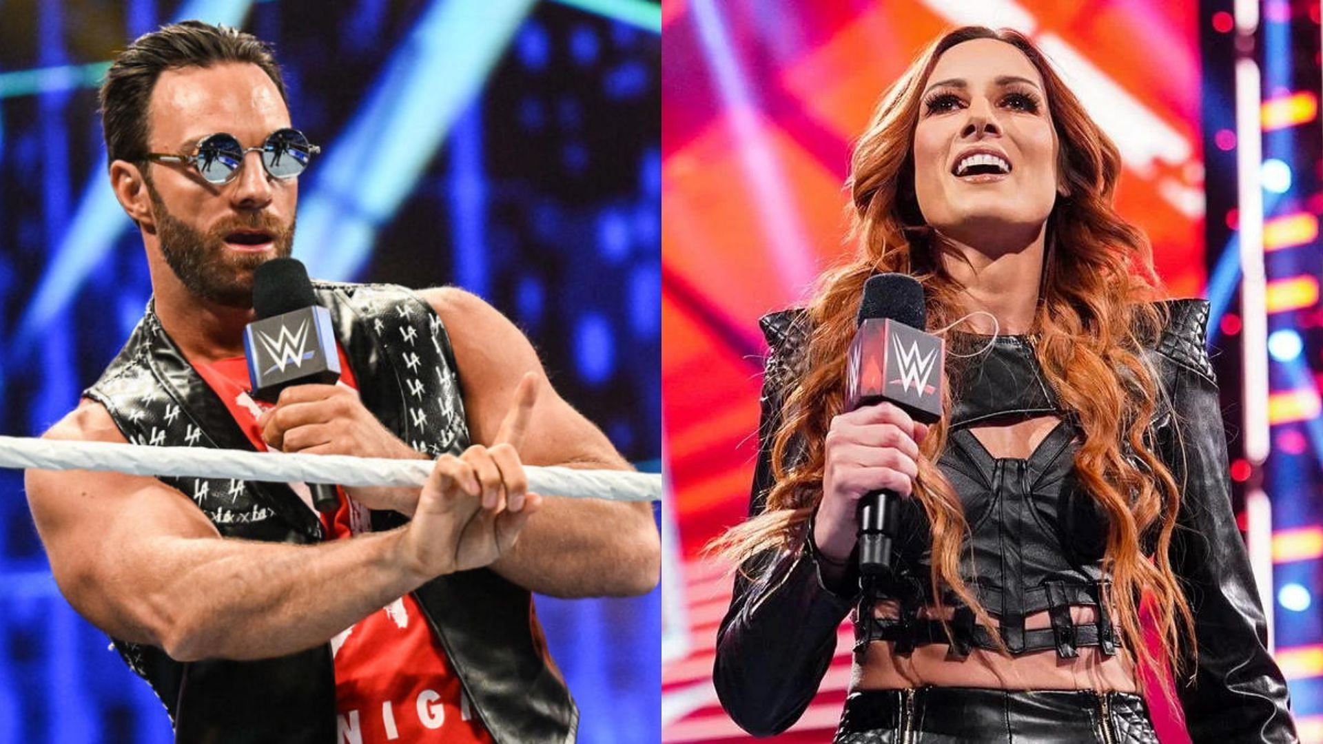 LA Knight also addressed his old photos with Becky Lynch