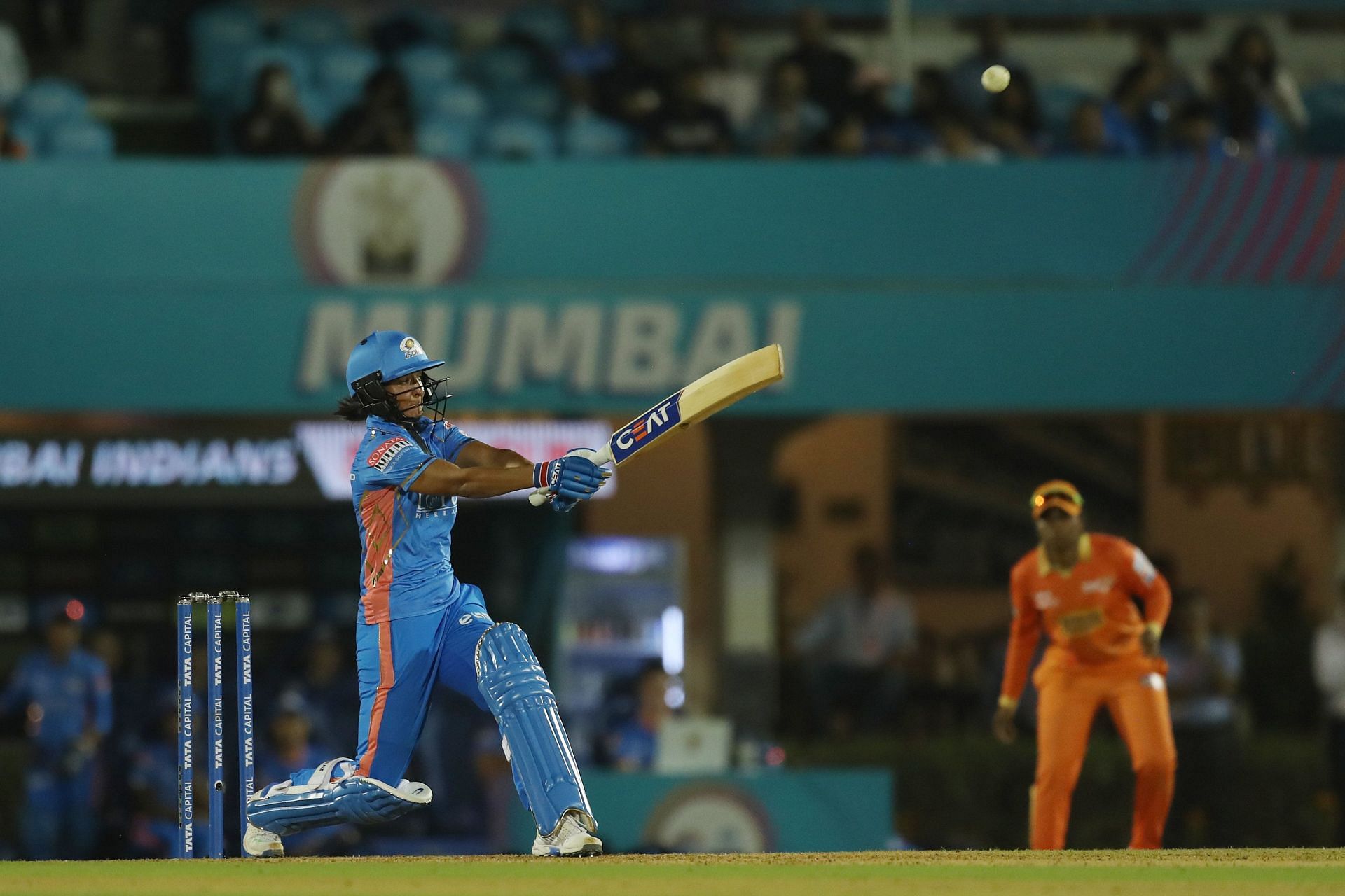 Harmanpreet Kaur played a blazing knock in the Mumbai Indians